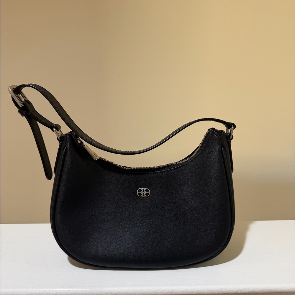 Bonia Black Shoulder Bag